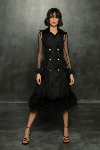 Picture of 65137 - ROSSO TRENCHCOAT