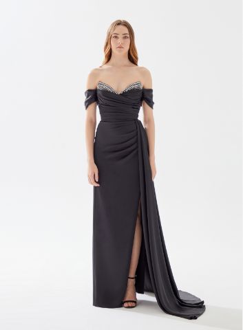 Picture of BLACKPOLINA DRESS