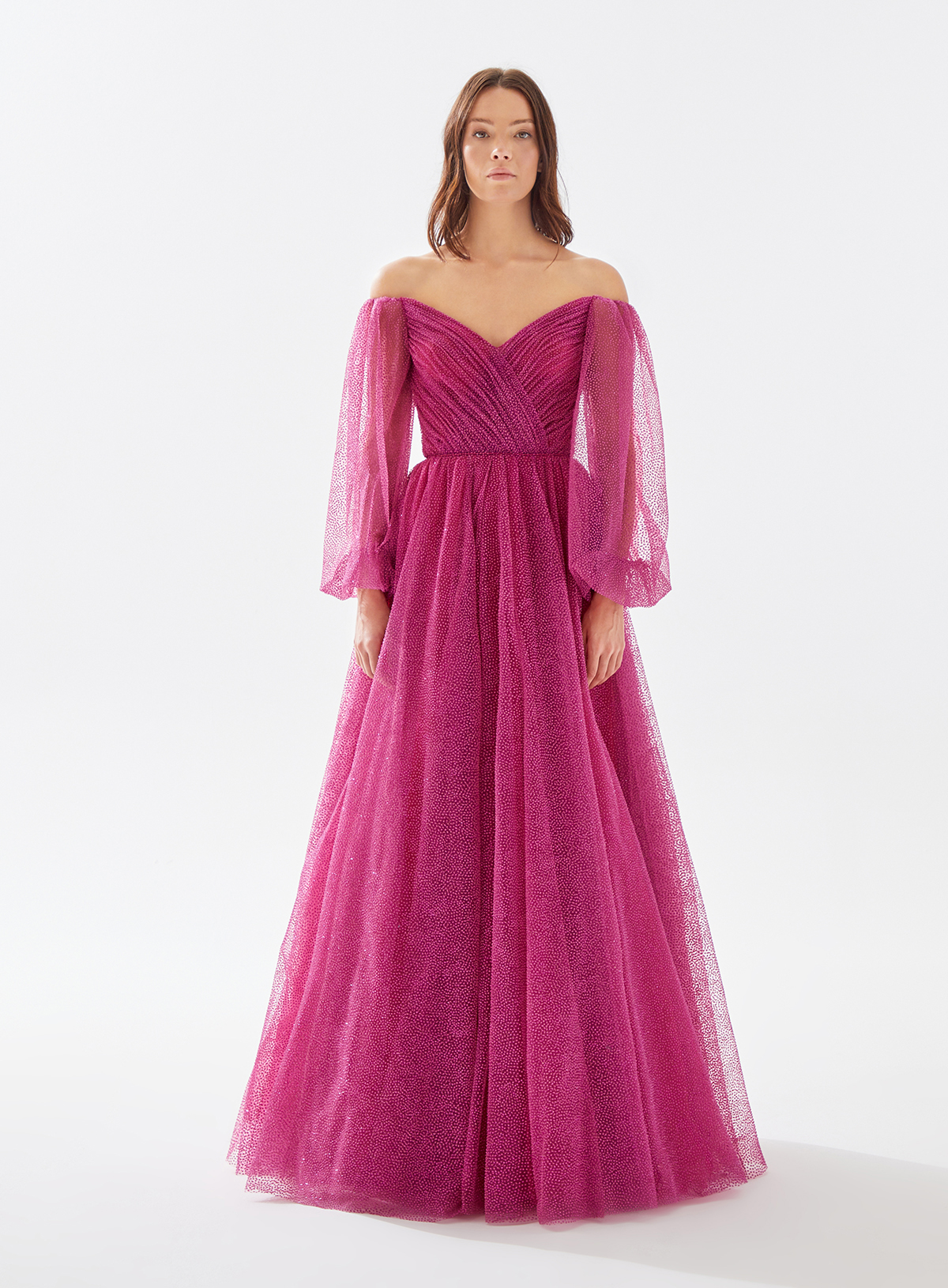 Picture of FUCHSIAELANOR DRESS