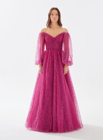 Picture of FUCHSIAELANOR DRESS