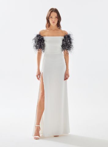Picture of IVORYVIOLA DRESS