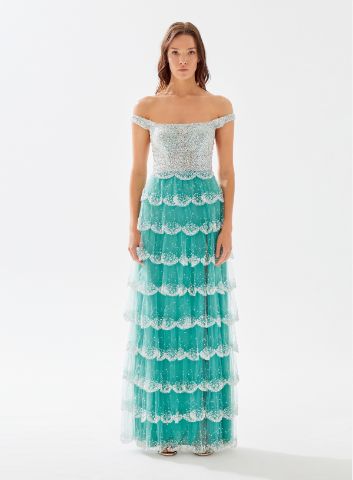 Picture of GREENCLOUDY DRESS