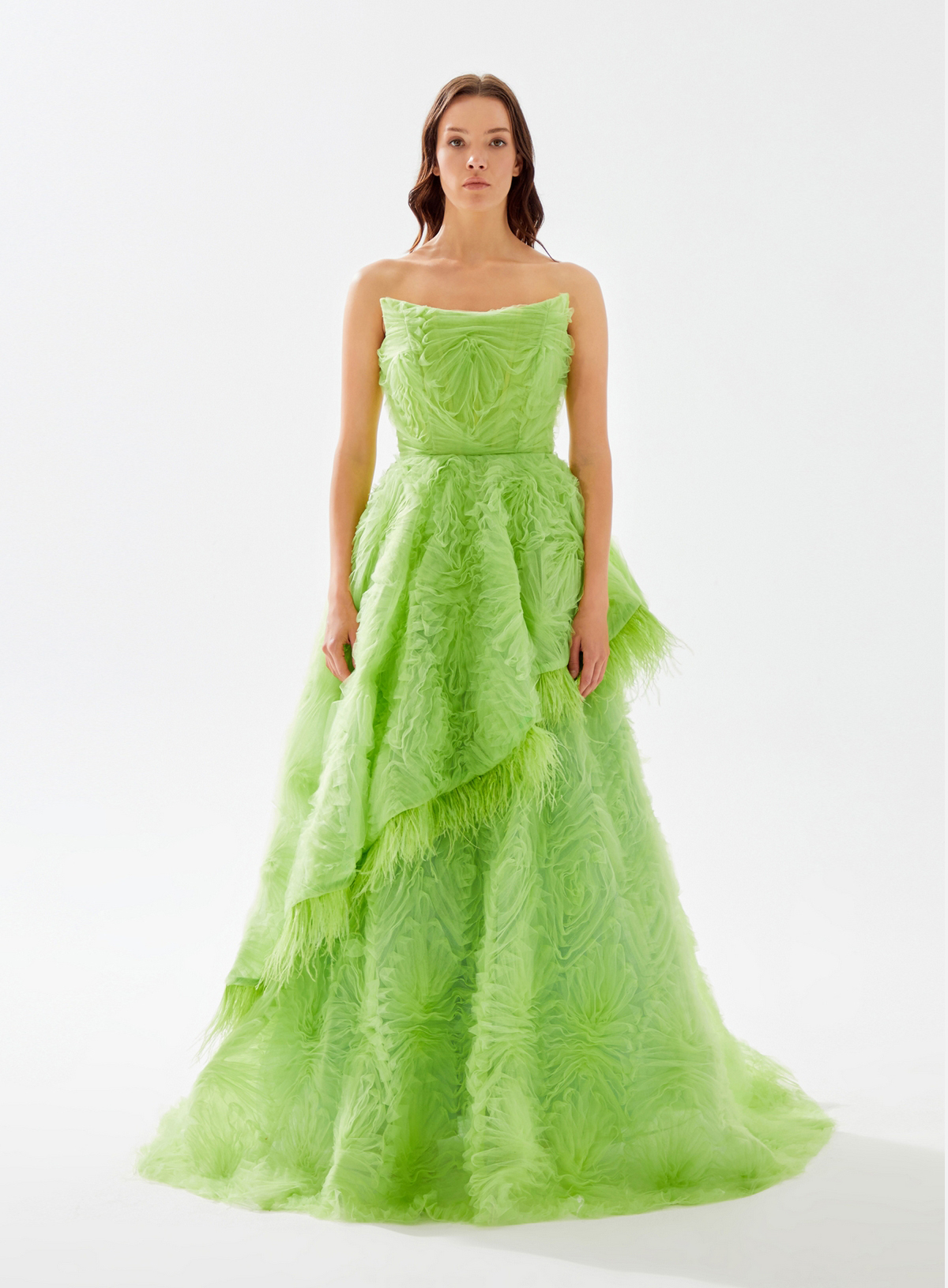 Picture of LIMEFLUFFY DRESS