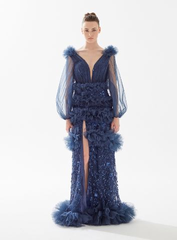Picture of NAVYGLANCHDRESS