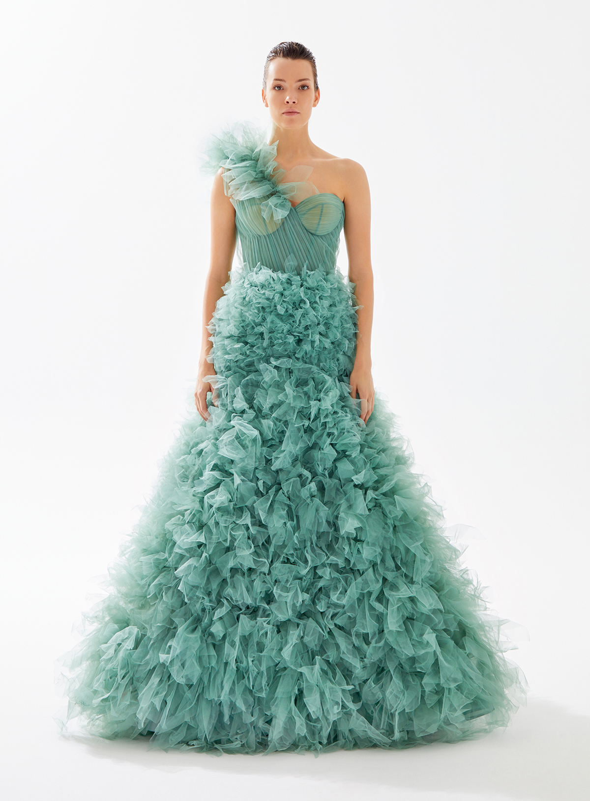 Picture of ENGLISH GREENCAMILA DRESS