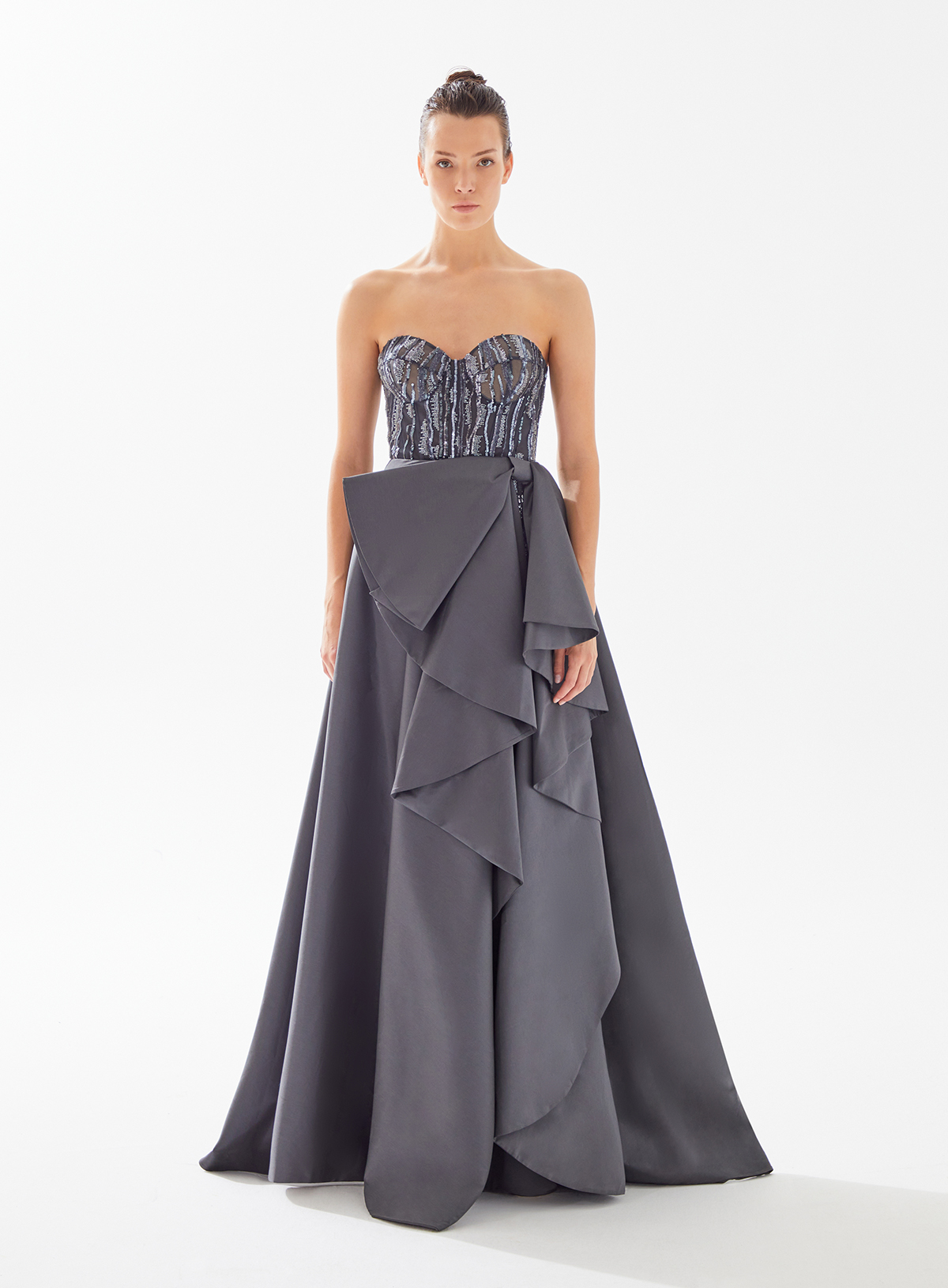 Picture of ANTHRACITESHANTEL DRESS