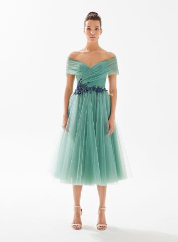 Picture of ENGLISH GREENLENA DRESS