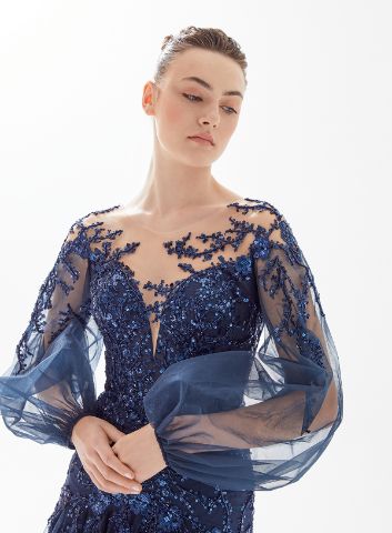 Picture of NAVYROWAN DRESS