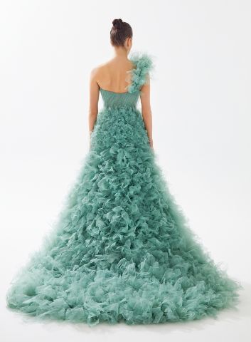 Picture of ENGLISH GREENCAMILA DRESS