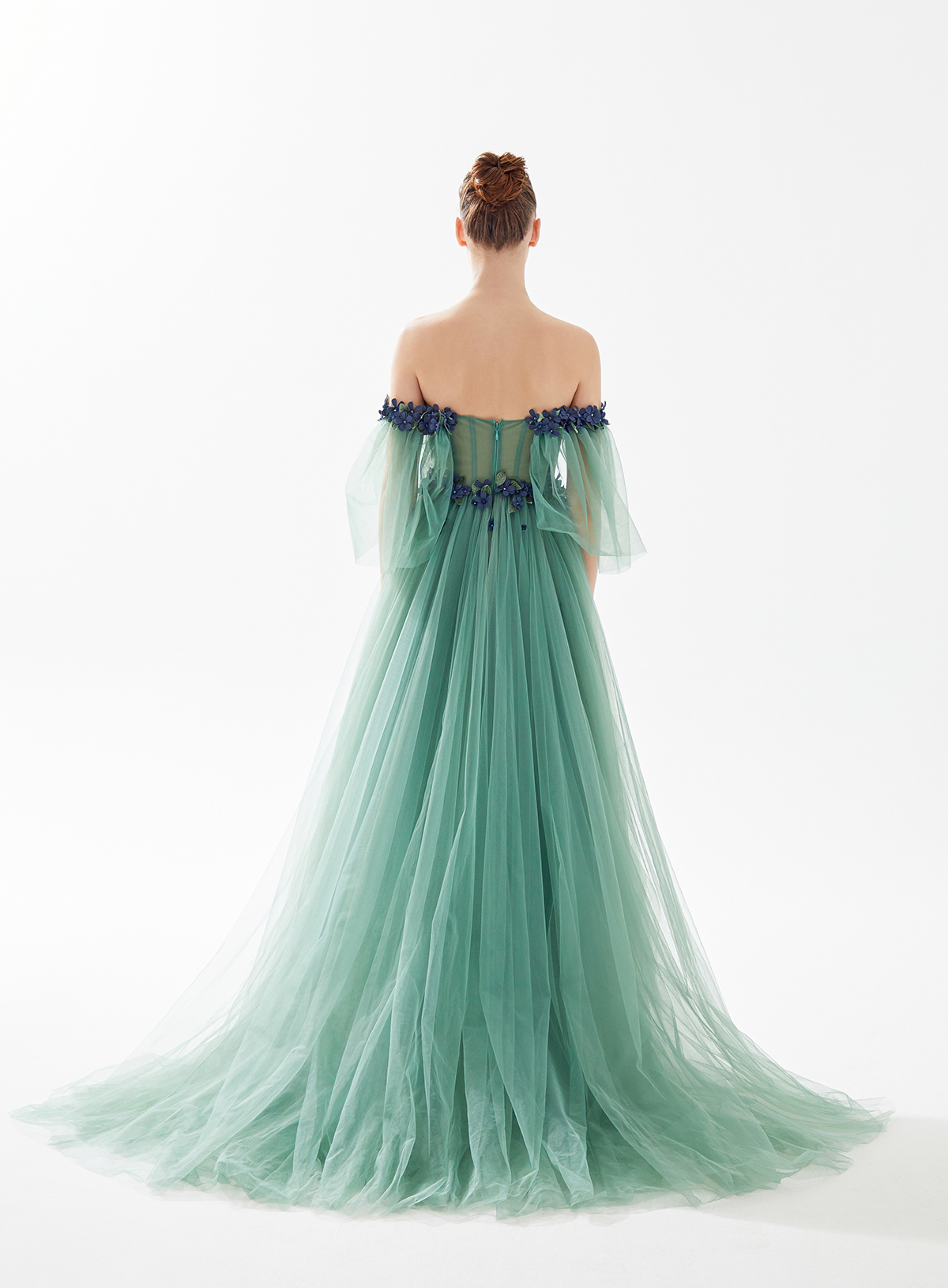 Picture of ENGLISH GREENCARLOTTA DRESS