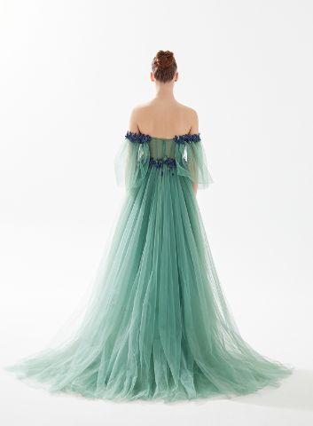 Picture of ENGLISH GREENCARLOTTA DRESS
