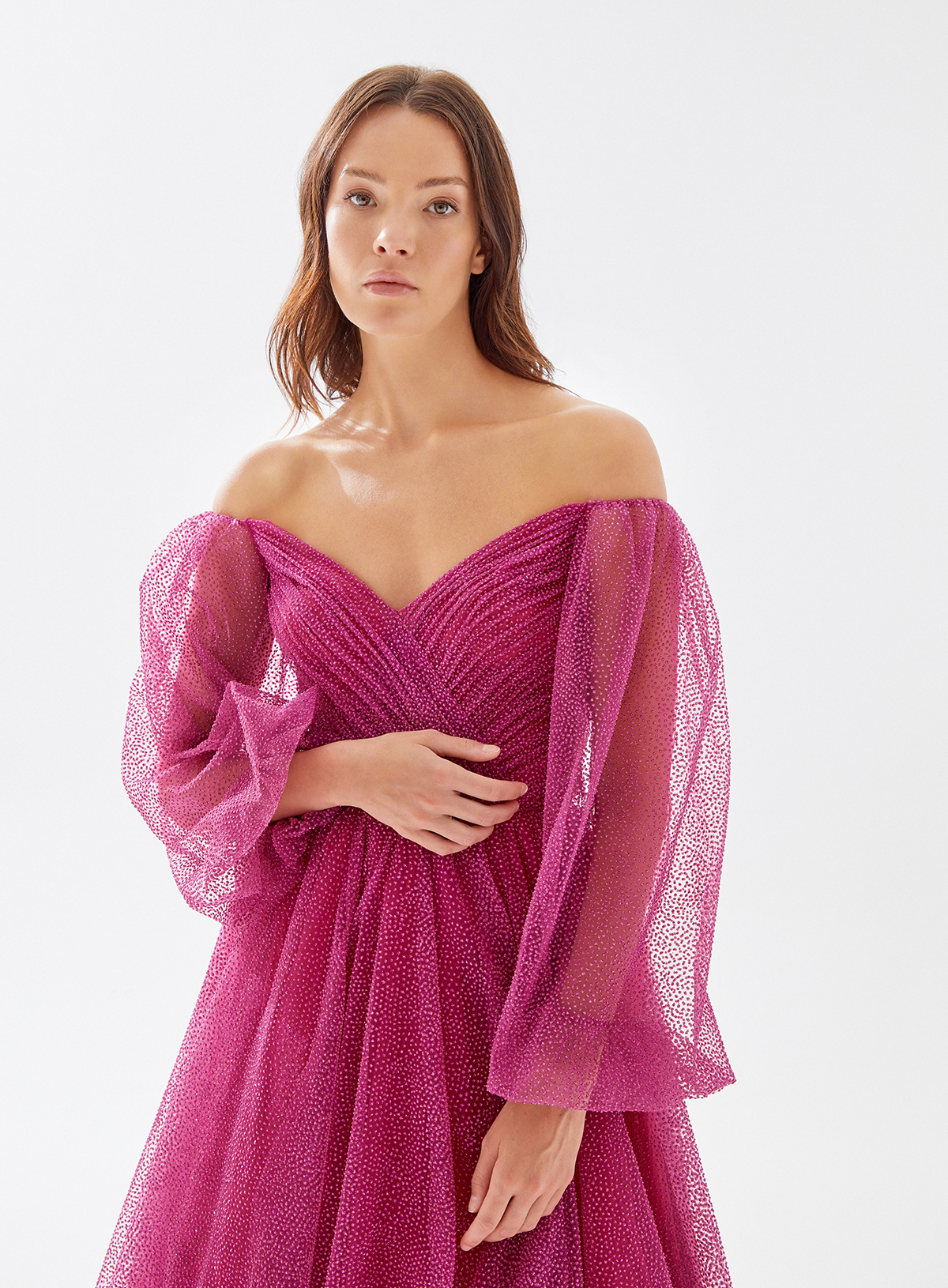 Picture of FUCHSIAELANOR DRESS