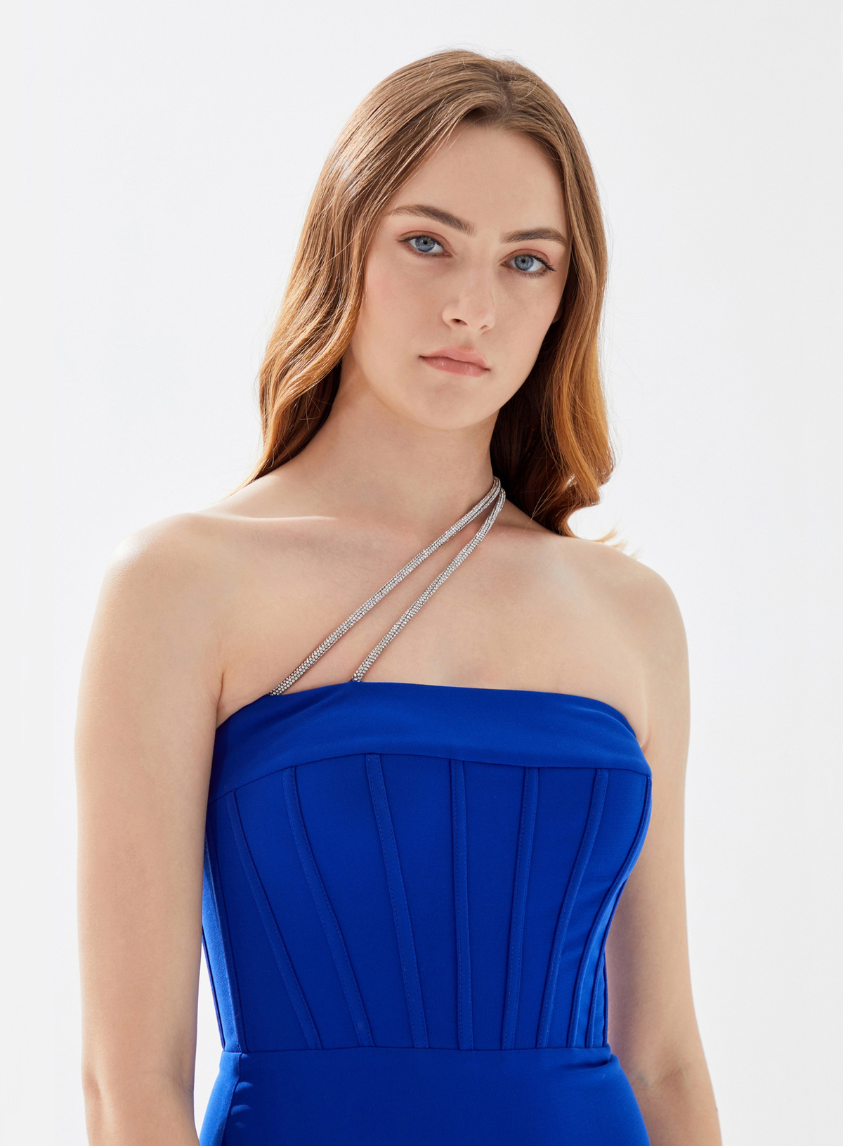 Picture of ROYAL BLUEGLOIN DRESS