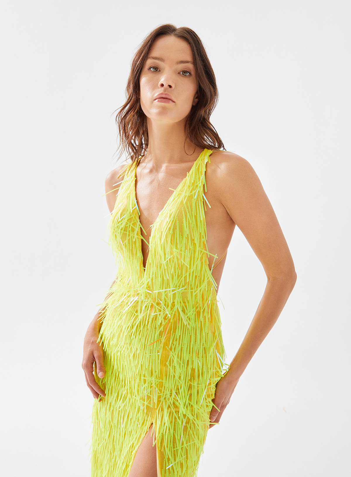 Picture of YELLOWLOLLY DRESS