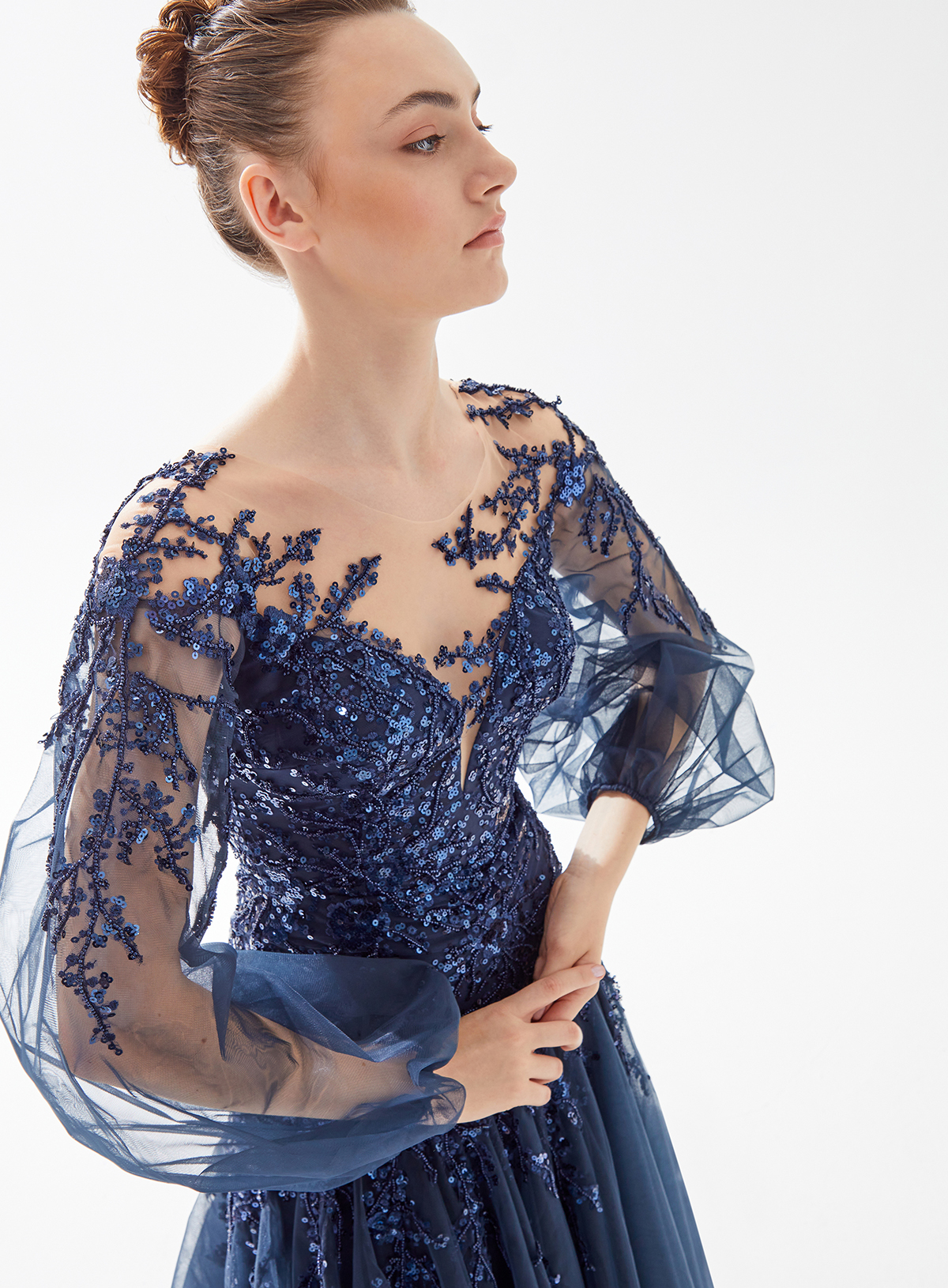 Picture of NAVYROWAN DRESS