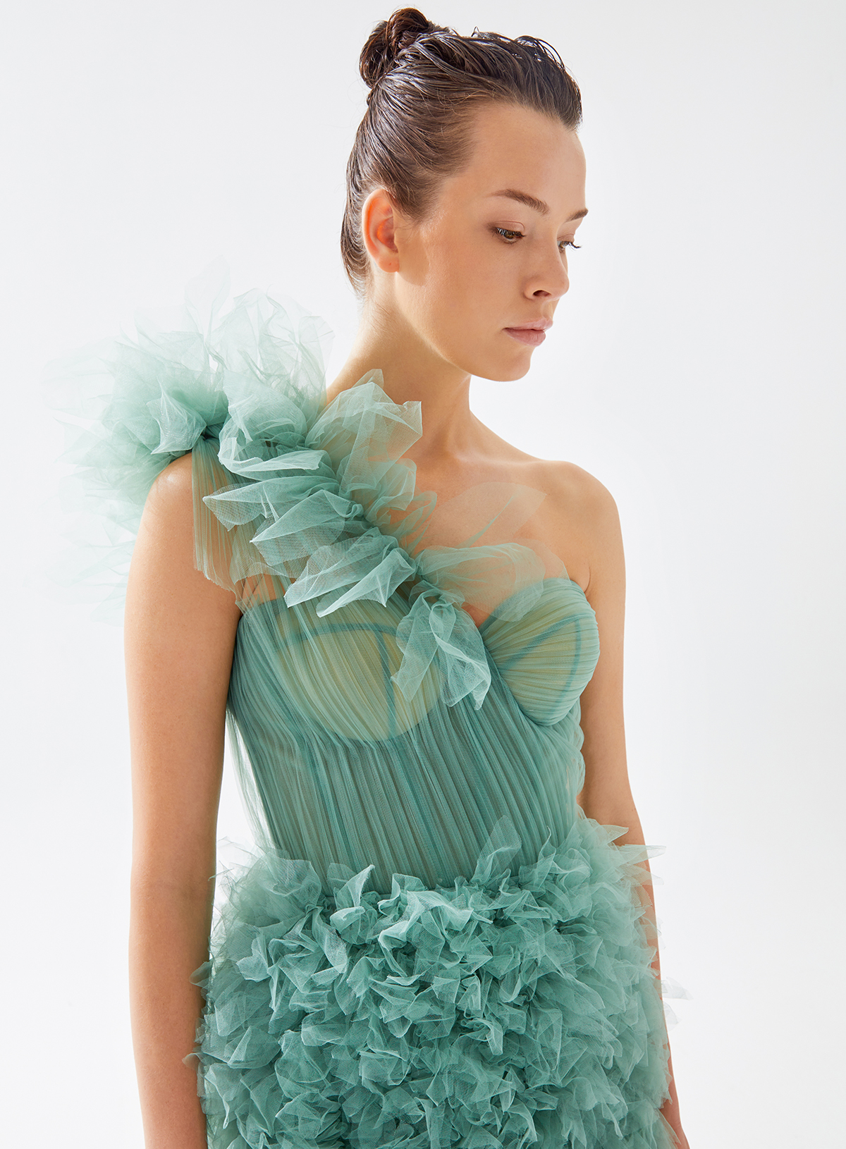 Picture of ENGLISH GREENCAMILA DRESS
