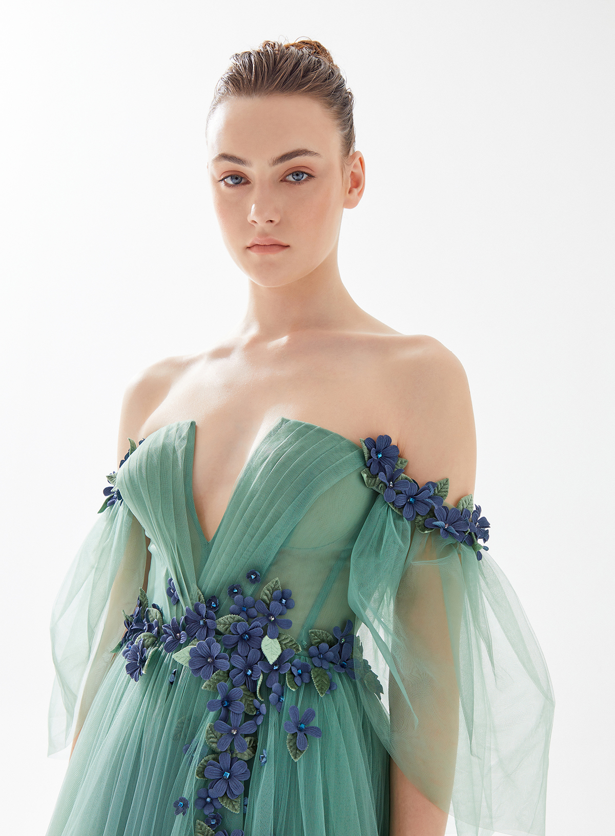 Picture of ENGLISH GREENCARLOTTA DRESS