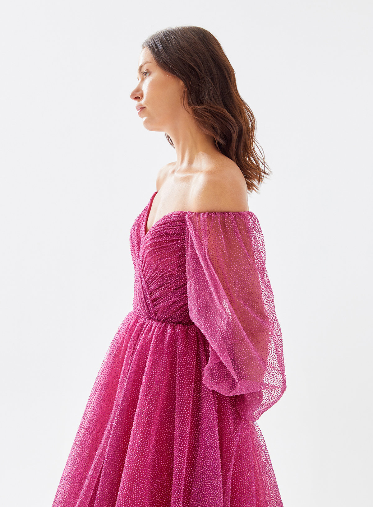 Picture of FUCHSIAELANOR DRESS