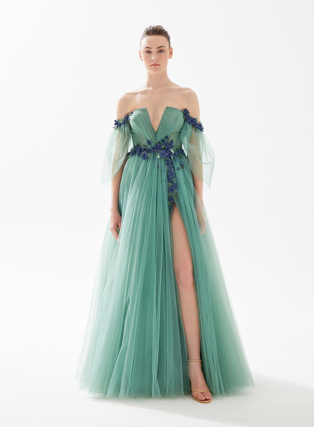 Picture of ENGLISH GREENCARLOTTA DRESS